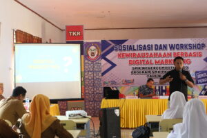 Workshop Kewirausahaan Berbasis Digital Marketing oleh SMK Negeri 1 Mootilango